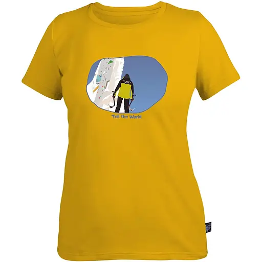 Футболка Fram Tell the world L Жовта (1044-id_7657)