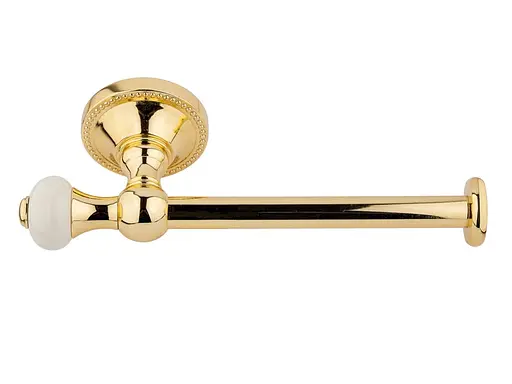 Тримач для туалетного паперу Kugu Pan 012G Золотий - фото 3