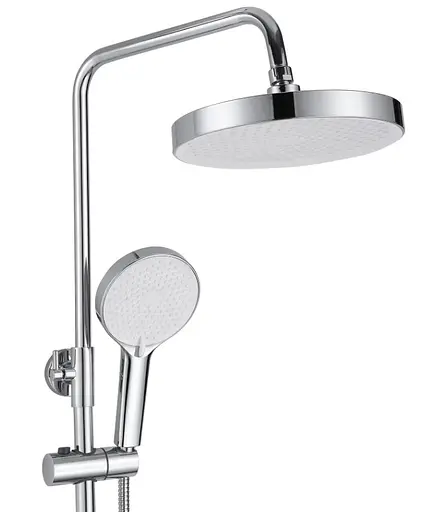 Душова система Rea Bloom хром white з виливом REA-P9527, Хром - фото 3