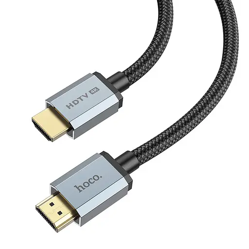 Кабель Hoco HDTV 2.0 Male to Male 4K HD data cable US03 L=2 м - фото 3