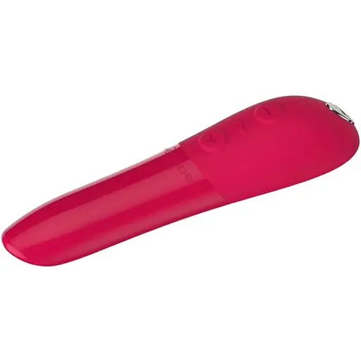 Вібропуля Tango X Cherry Red by We-Vibe 7 режимів вібрації 8 рівнів інтенсивності