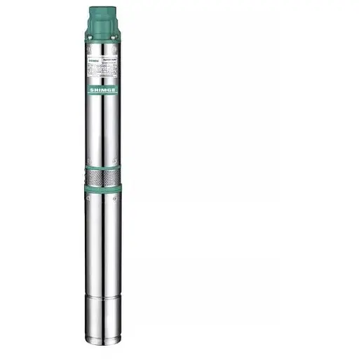 Скважинный насос SHIMGE 3.5SE(m) 2/12T-0.75 кВт, Н 63(44)м, Q 75(40)л/мин, Ø89 мм + кабель 40 м - фото 1