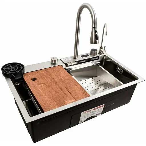 Кухонна мийка Platinum HANDMADE 75*45G (SP000041325) - фото 1