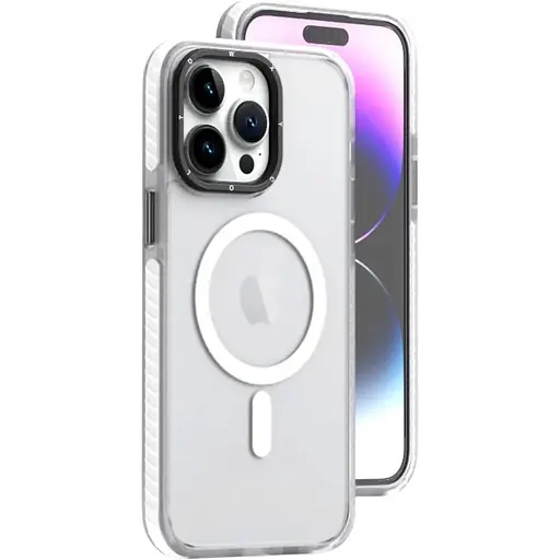 Чехол-накладка DK для Apple iPhone 12 Pro Max MagSafe Composite Matte (clear)