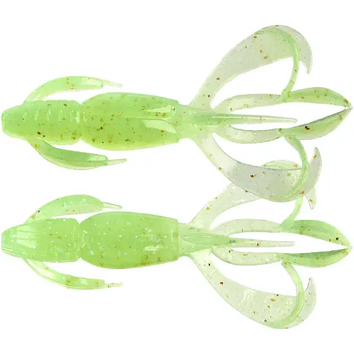 Силікон Keitech Crazy Flapper 2" EA#19 electric chart shad (8 шт/уп)