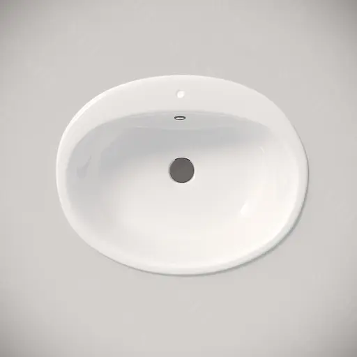 Умивальник VBI Salerno white врізний VBI-018000, Білий - фото 6