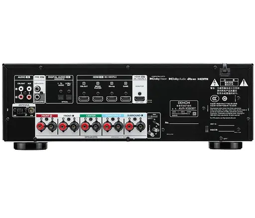 AV-Ресівер 5.2-канальний Denon AVRX580BT Black - фото 2