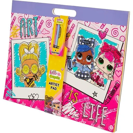 Уценка. Набор для творчества Crayola Арт-блокнот (35057) - фото 2