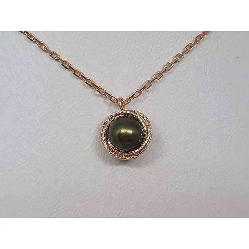 Золоте кольє Favoritum з перлами. 811420_1Ч 40 - фото 2