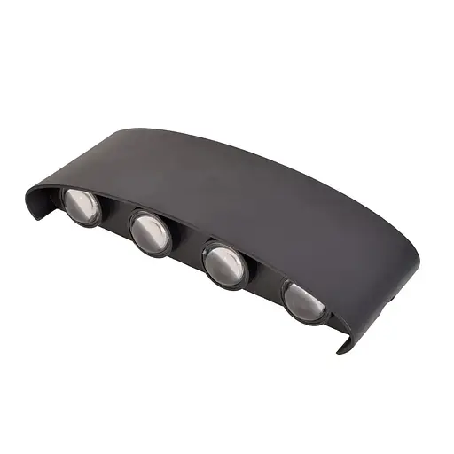 Подсветка Brille LED фасадная IP65 AL-264/8х1W BK