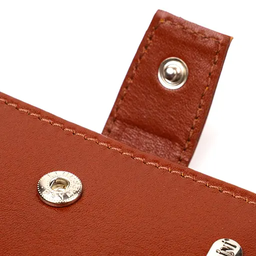 Мужской кожаный кошелек Canpellini 9.7х11х1 см acs0025713 - фото 3