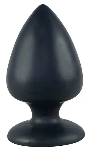 Анальна пробка Orion Black Velvets Butt Plug Extra 14 см (чорний) - фото 3