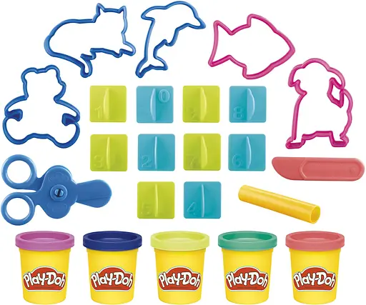 Набір для творчості Hasbro з масою для ліплення Play-Doh Шкільні заняття (F9144) - фото 4