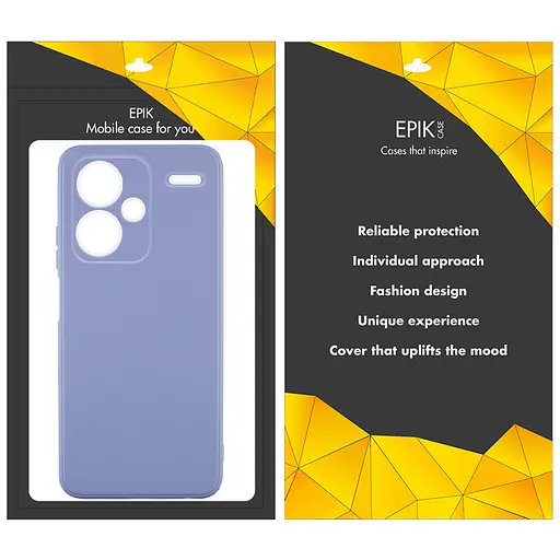 Силіконовий чохол Candy Full Camera для Xiaomi Redmi Note 13Pro+ Блакитний / Mist blue - фото 4