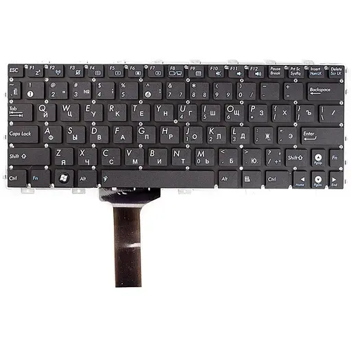Клавиатура для ноутбука ASUS Eee PC 1011CX, 1015BX, черный, без фрейма