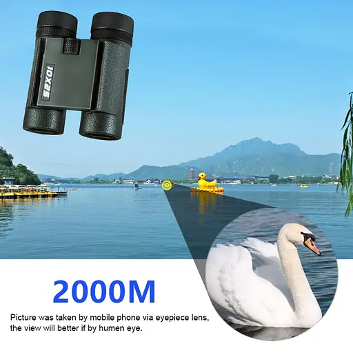 Бинокль WG25 10x25 IPX67 (диапазон - 5000м) - фото 3