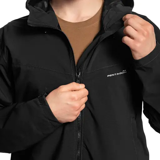 Куртка Pentagon Monlite WP Softshell Jacket M Black - фото 5
