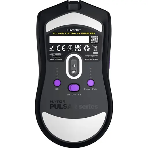 Миша Hator Pulsar 3 Ultra 4K Wireless Black (HTM680) [129402] - фото 5