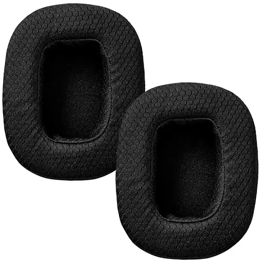 Амбушюри Fabric+memory foam до HATOR Hypergang HTA-805/810/830/840/850 Black 2шт. (ACC-106) - фото 1