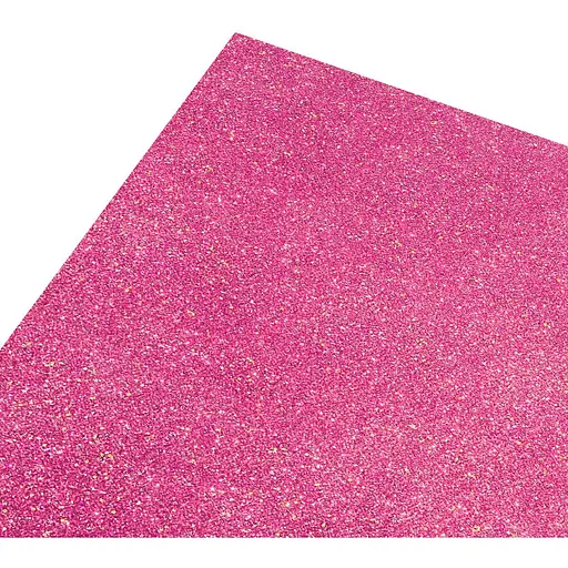 Набір фоамірана Santi Eva з глітером 20x30 см 10 аркушів рожевий (743336) - фото 2