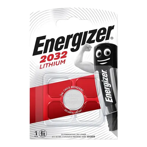 Батарейка Energizer 2032 Lithium (1шт) - фото 1