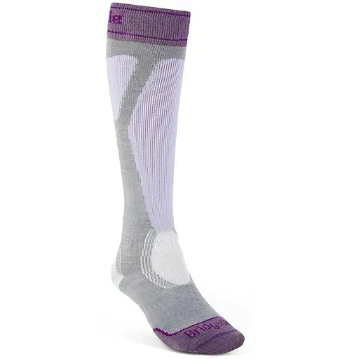 Носки Bridgedale Ski Easy On Wmn Grey/Lilac M (1053-710103.813.M)