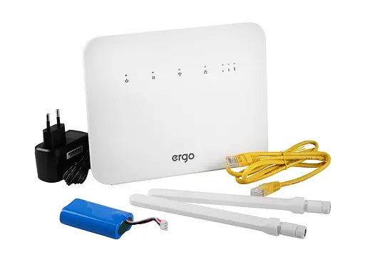 4G/3G WiFi роутер Ergo R291 під SIM, Батарея Wi-Fi 2.4/5 ГГц LTE до 300 мбіт/с, антенний роз'єм, усі оператори 3G/4G - фото 5