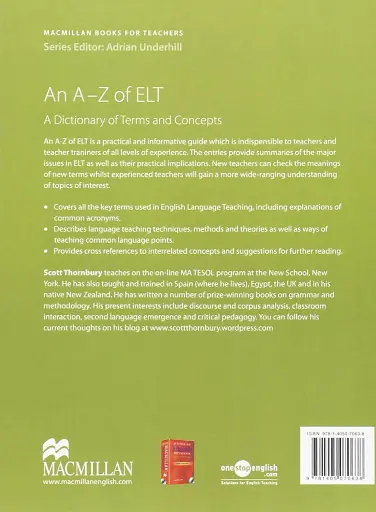 An A-Z of ELT (Methodology): A dictionary of terms and concepts used in English Language Teaching - фото 2