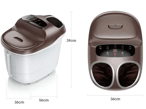 Массажер для ног Benbo ZY-9058 гидромассажная ванночка для педикюра (для 2-х человек) - фото 10