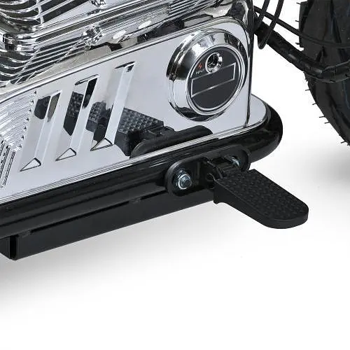 Электромобиль детский Мотоцикл M 6016AL-1 36V USB Bluetooth TF кожа белый - фото 10