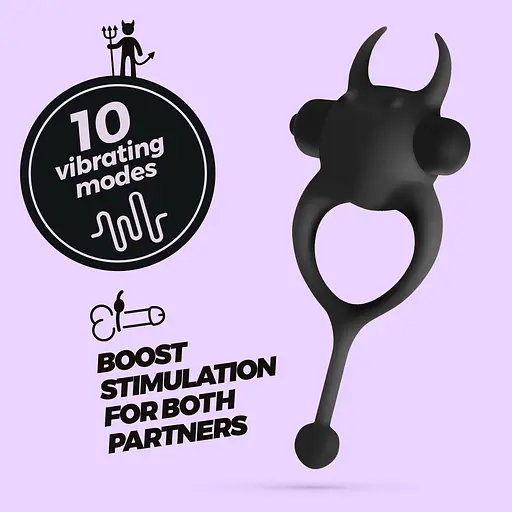 Віброкільце Crushious Daemon 12.5 см чорне - фото 9