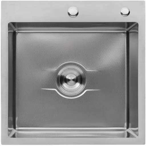 Кухонная мойка Kroner KRP Derby - 5050HM Brush (2,5/0,5 мм) (CV027234) - фото 1