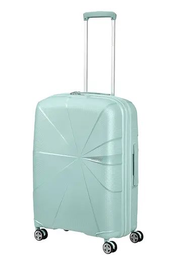 Чемодан American Tourister STARVIBE METALLIC SURF BLUE 67х46х27(30) 67 См MD5*21003 - фото 5