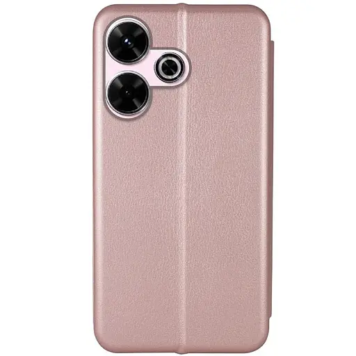 Чохол-книжка Epik шкіряний Classy для Xiaomi Redmi 13 4G/Poco M6 4G Rose Gold - фото 3