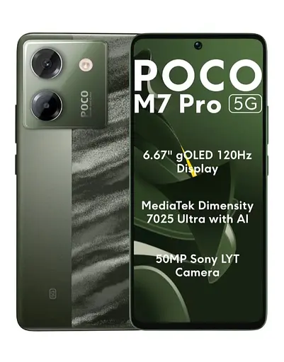 POCO M7 Pro 5G 8/256GB Green (adapter) - фото 1
