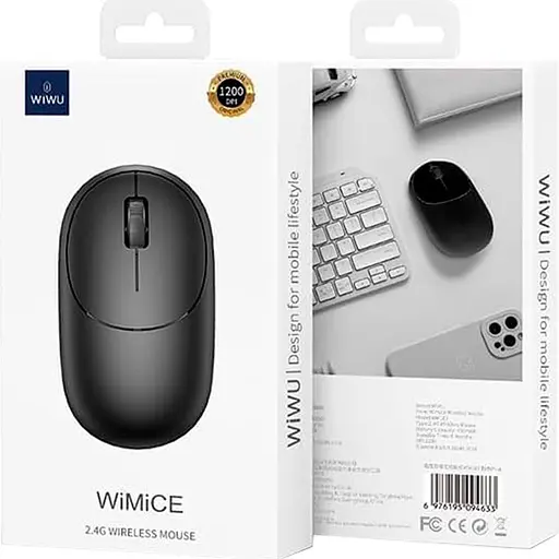 Миша Wiwu WiMiCE WM107 Black (6976195096781) [134209] - фото 6