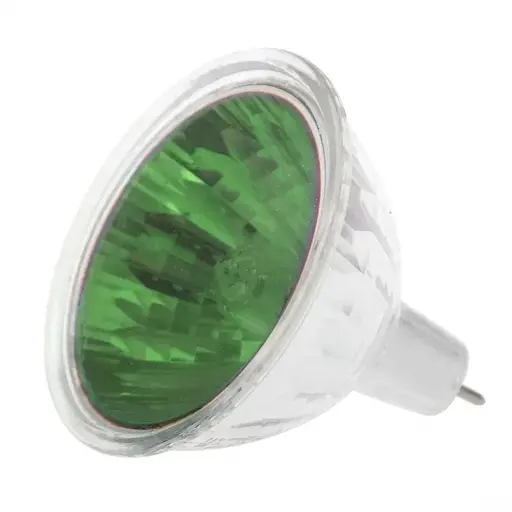 Лампа Brille галогенна 20W GU5.3 MR16 20W38 Green Br 12V