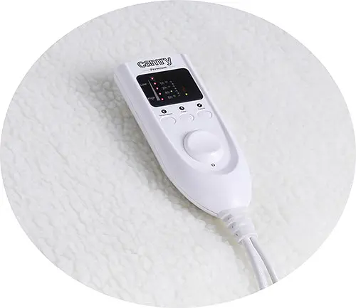 Электрическое подкладочное одеяло, простынь 160х100см с таймером Camry CR 7422 - фото 4