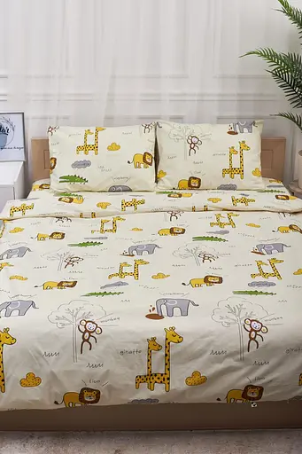 Комплект постельного белья Moon&Star King Size 220x240 наволочки 2х50х70 Savanna Бязь Gold Люкс - фото 2