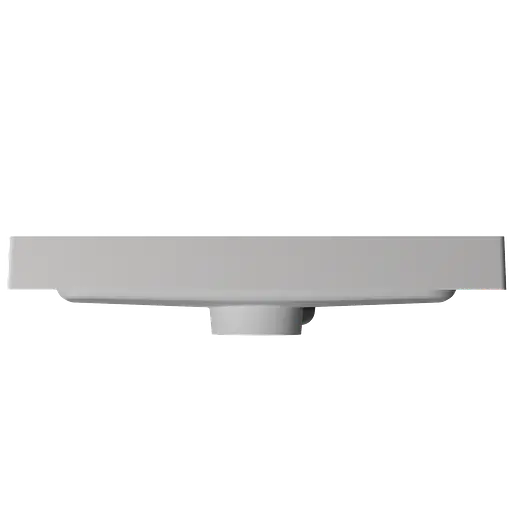 Раковина матова врізна Amidicon Pandora 80 800x430 з литого каменю PANDORA_80_MAT, Білий матовий - фото 5