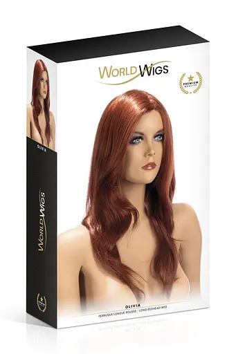 Парик World Wigs Olivia Long Redhead One size - фото 2