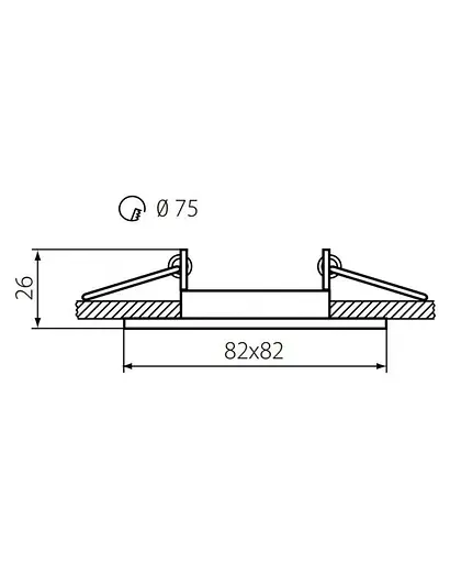Точечный светильник Kanlux 26749 Nesta DTL-W - фото 2