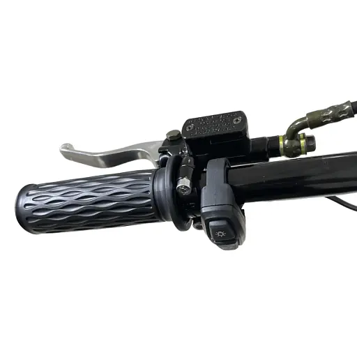 Питбайк Kugoo Wish 01 | Черный | С усиленной рамой и амортизационной вилкой - фото 3