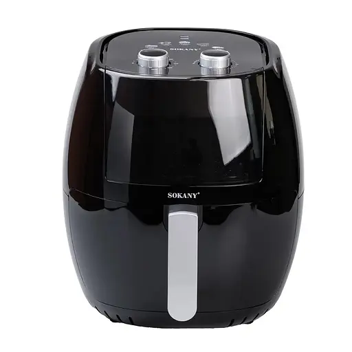Аэрофритюрница безмасляная Sokany SK-8013 8л электрическая с механическим управлением таймер 1800Вт - фото 4