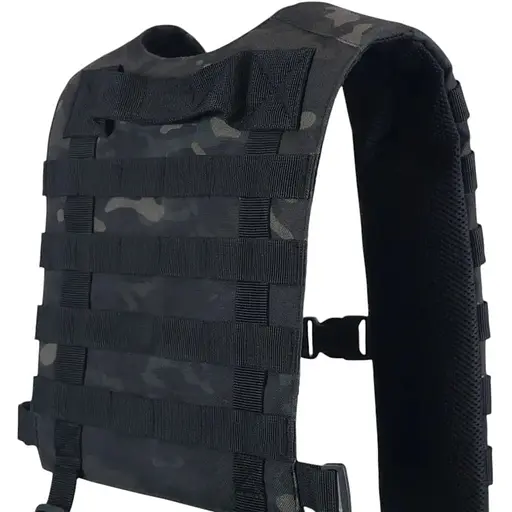 Лямки мягкие для тактических поясов РПС Kiborg с эвакуационной ручкой Black Multicam (1000-k3024) - фото 7