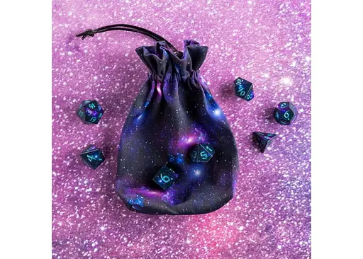 Мішечок для кубиків Q-Workshop Full Art Dice Pouch Stardust (BWSPGALA201) - фото 4