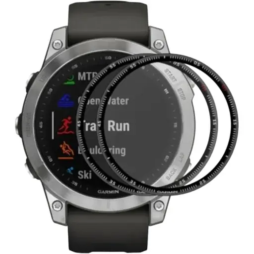 Защитная пленка DK CDK для Garmin Fenix 7X Composite Film box 2 шт. (017537) (black)