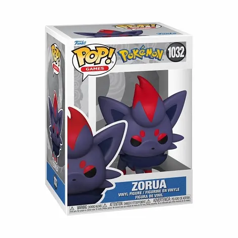 Коллекционная  фигурка   Funko Pop Фанко Поп Pokemon Zorua Фанко Зоруа 10 см PM Z 1032 - фото 3