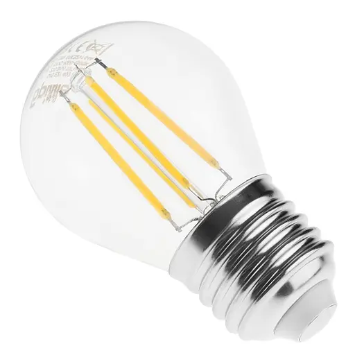 Лампа Brille филаментная LED 4W E27 COG NW G45, 220 В - фото 2