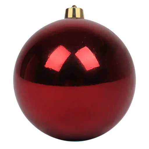 Новогодний шар Yes! Fun пластик 30 cм бордо глянец (975115)